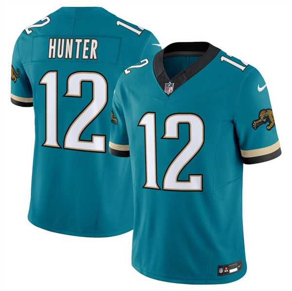 Men & Women & Youth Jacksonville Jaguars #12 Travis Hunter Throwback 2025 Draft Vapor Untouchable Stitched Jersey